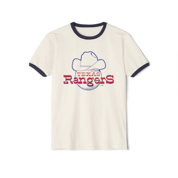 Texas Rangers Unisex Cotton Ringer T-Shirt