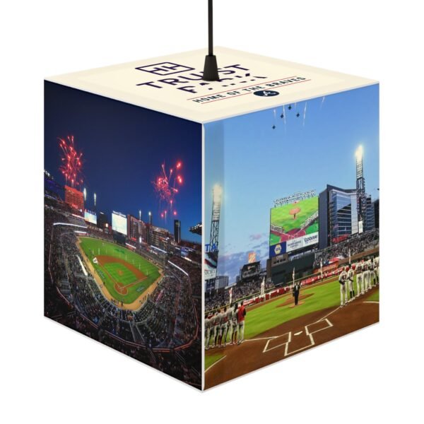 Atlanta Braves Truist Park Light Cube Lamp