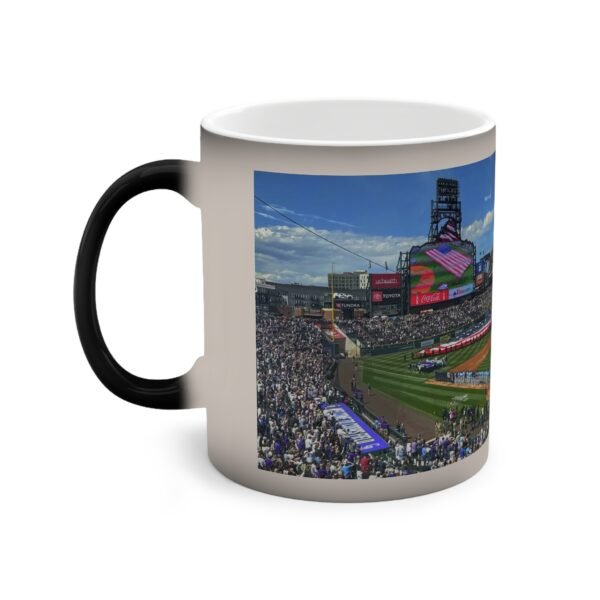 Colorado Rockies Coors Field Color-Changing Mug, 11oz - Image 4
