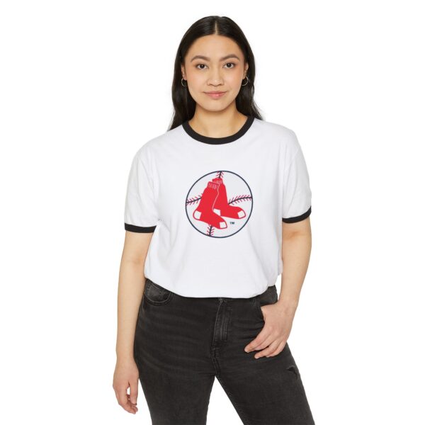 Boston Red Sox Unisex Cotton Ringer T-Shirt - Image 15