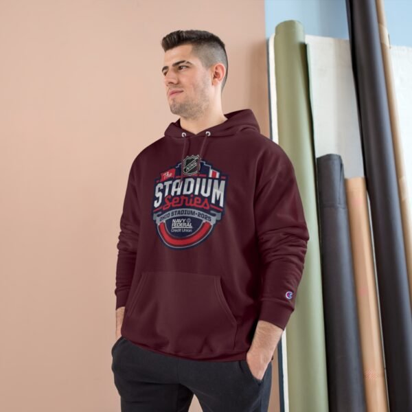 Detroit Red Wings vs Columbus Blue Jackets 2025 Stadium Series Champion Hoodie - Image 23