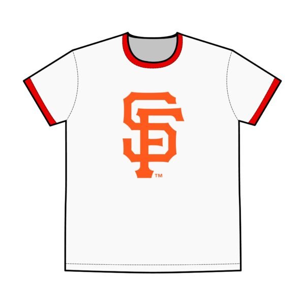 San Francisco Giants Men's Staple Ringer Tee - Image 3