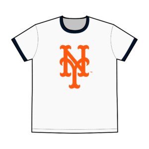 New York Mets Men's Staple Ringer Tee