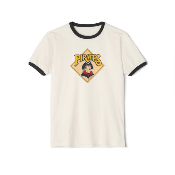 Pittsburgh Pirates Unisex Cotton Ringer T-Shirt - Image 9