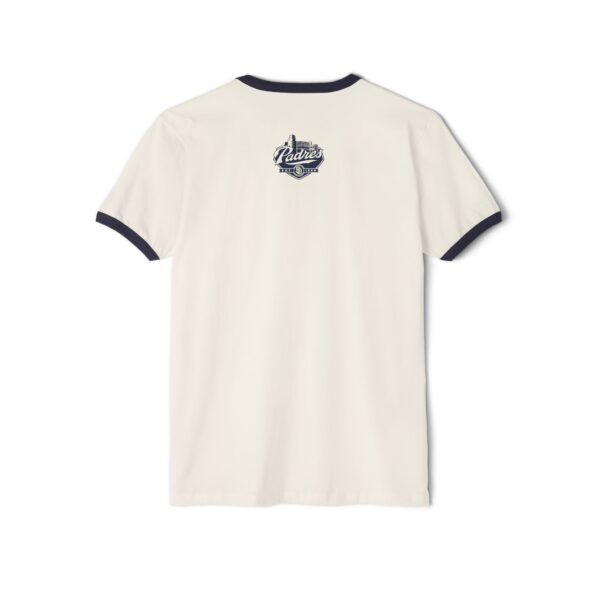 San Diego Padres Petco Park Unisex Cotton Ringer T-Shirt - Image 2