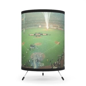 Seattle Mariners Kingdome Tripod Lamp with High-Res Printed Shade, USCA plug