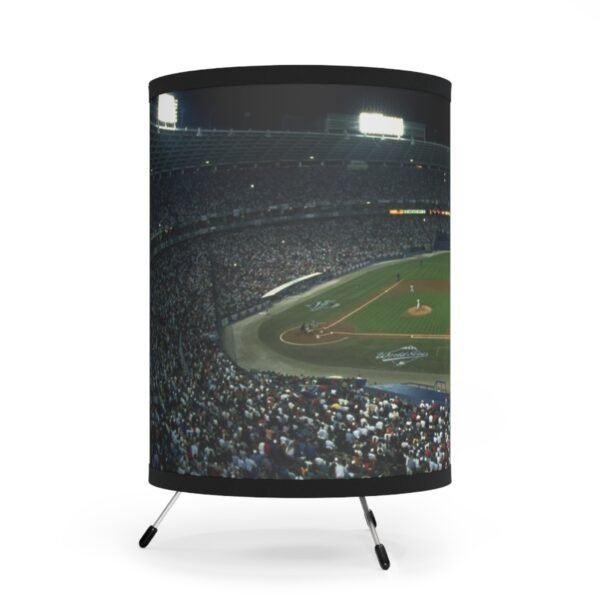 Atlanta Braves Atlanta-Fulton County Stadium Tripod Lamp with High-Res Printed Shade, USCA plug - Image 2