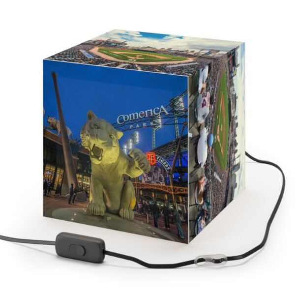 Detroit Tigers Comerica Park Light Cube Lamp - Image 4