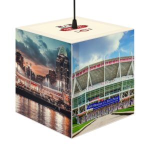 Cincinnati Reds Great American Ball Park Light Cube Lamp