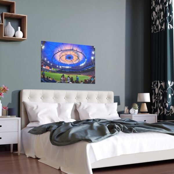 Tampa Bay Rays Stadium Indoor and Outdoor Silk Posters