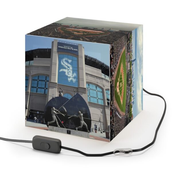 Chicago White Sox Rate Field Light Cube Lamp - Image 4