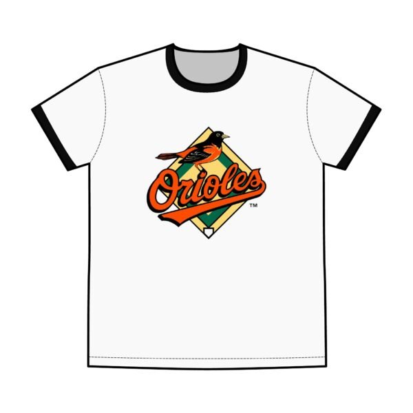 Baltimore Orioles Men's Staple Ringer Tee - Image 3