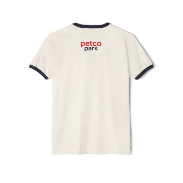 San Diego Padres Petco Park Unisex Cotton Ringer T-Shirt - Image 2