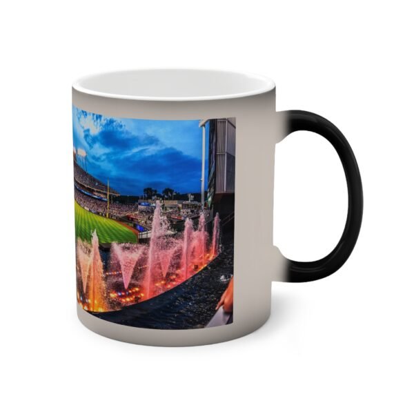Kansas City Royals Kauffman Stadium Color-Changing Mug, 11oz - Image 3