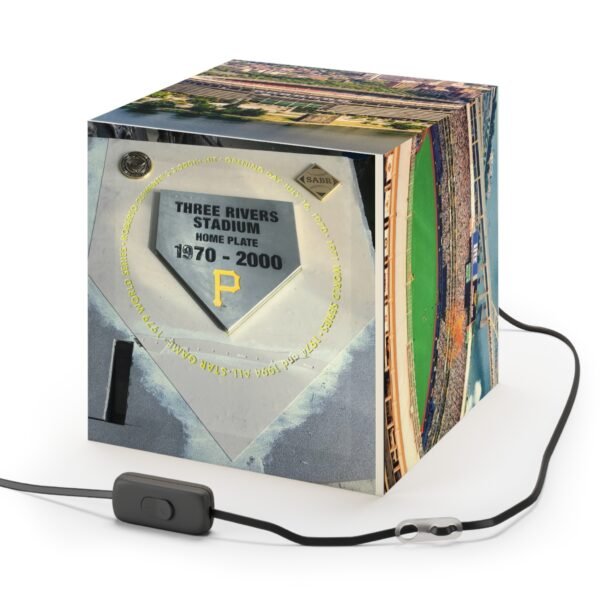 Pittsburgh Pirates Three Rivers Stadium Light Cube Lamp - Image 4