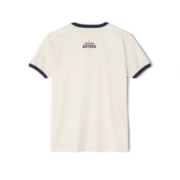 Houston Astros Unisex Cotton Ringer T-Shirt - Image 2
