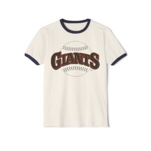 San Francisco Giants Unisex Cotton Ringer T-Shirt