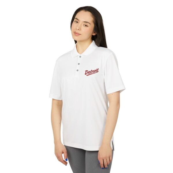 Detroit Red Wings vs Columbus Blue Jackets 2025 Stadium Series Adidas Unisex Performance Polo - Image 3