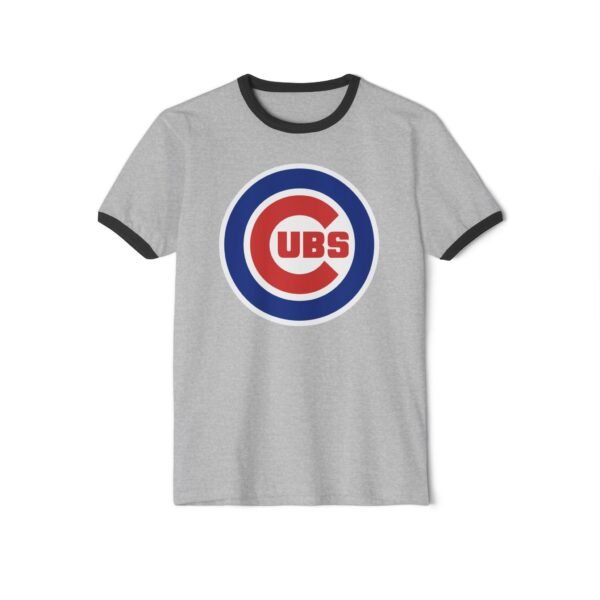 Chicago Cubs Unisex Cotton Ringer T-Shirt - Image 5