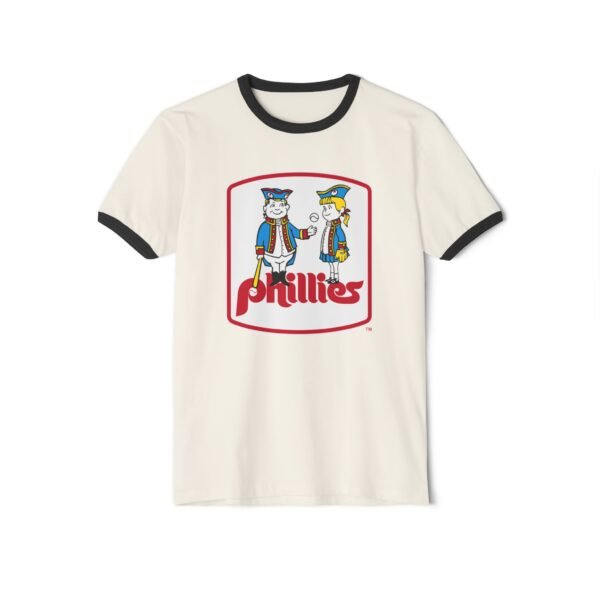 Philadelphia Phillies Unisex Cotton Ringer T-Shirt - Image 9