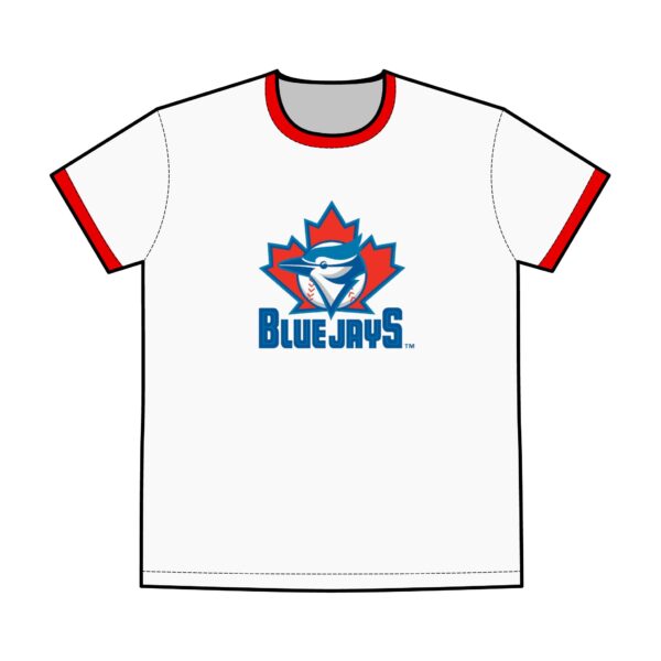 Toronto Blue Jays Men's Staple Ringer Tee - Image 5