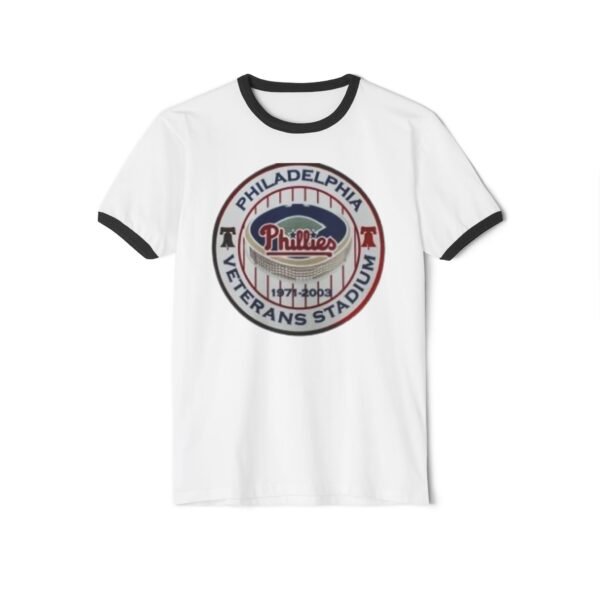 Philadelphia Phillies Veterans Stadium Unisex Cotton Ringer T-Shirt - Image 13