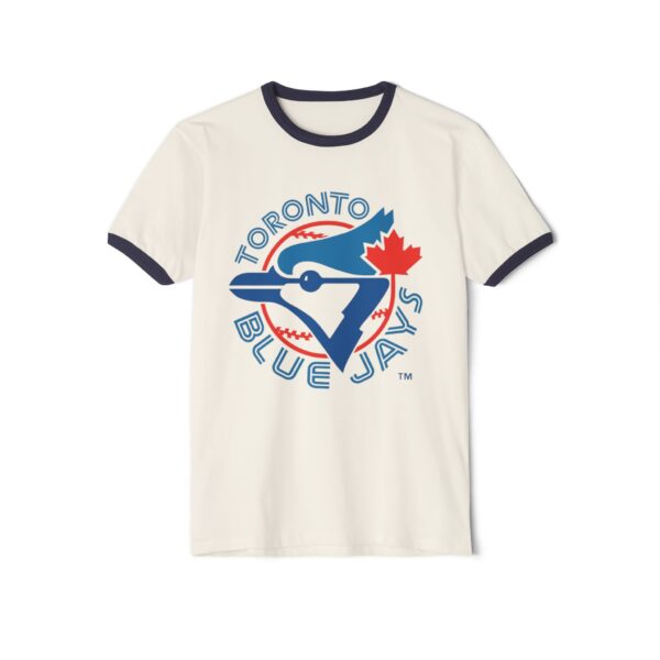 Toronto Blue Jays Unisex Cotton Ringer T-Shirt - Image 13