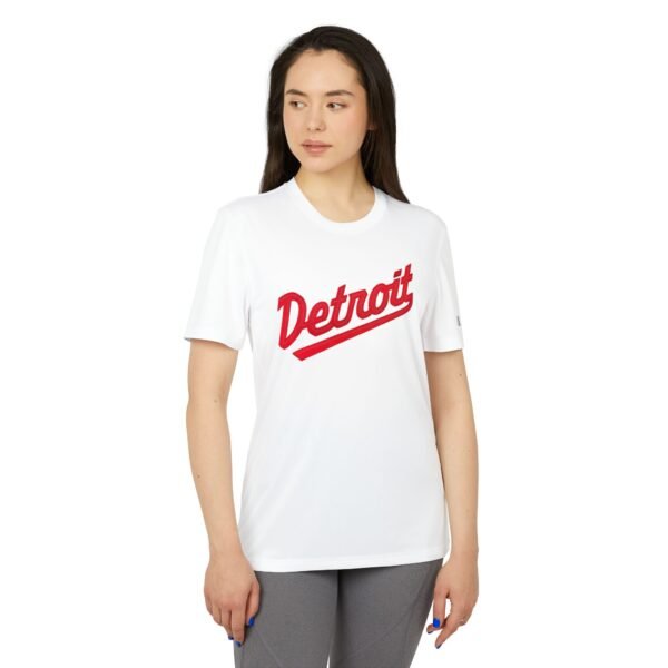 Detroit Red Wings vs Columbus Blue Jackets 2025 Stadium Series Adidas Unisex Sport T-shirt - Image 7