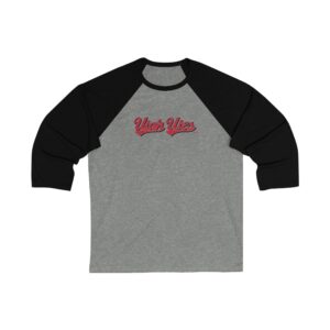 Utah Utes Unisex 3/4 Sleeve Baseball Tee
