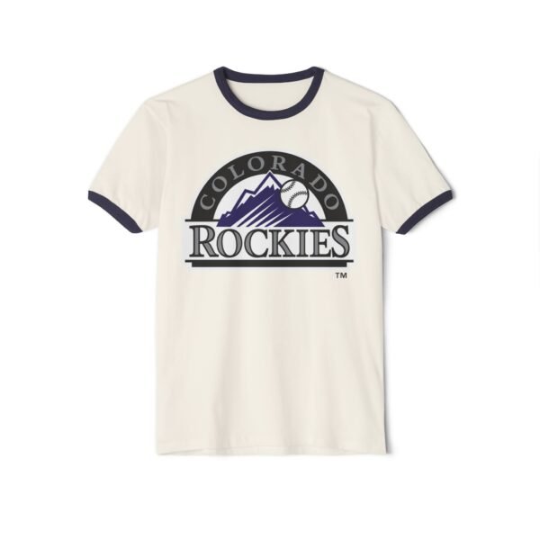 Colorado Rockies Unisex Cotton Ringer T-Shirt