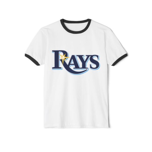 Tampa Bay Rays Unisex Cotton Ringer T-Shirt - Image 5