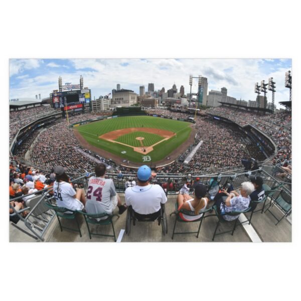 Detroit Tigers Comerica Park Indoor and Outdoor Silk Posters - Image 2