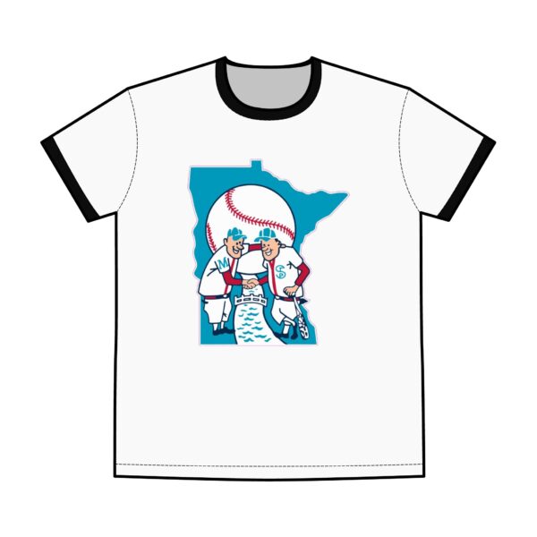 Minnesota Twins Men's Staple Ringer Tee - Image 5