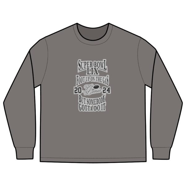 Kendrick Lamar 2025 Super Bowl LIX Halftime Show Men's Heavy Faded Long Sleeve Tee - Image 5