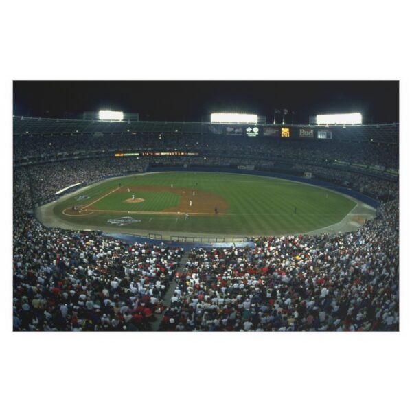 Atlanta Braves Atlanta-Fulton County Stadium  Indoor and Outdoor Silk Posters - Image 2
