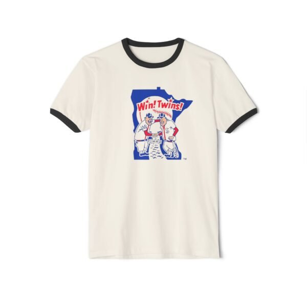 Minnesota Twins Unisex Cotton Ringer T-Shirt - Image 5