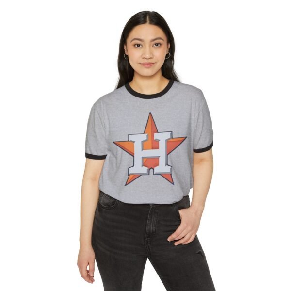 Houston Astros Unisex Cotton Ringer T-Shirt - Image 15