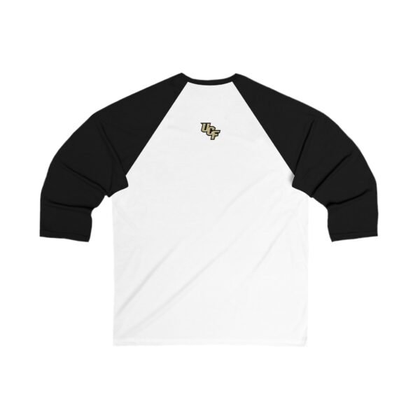 UCF Knights Unisex 3/4 Sleeve Baseball Tee - Image 2