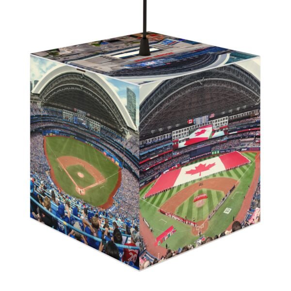 Toronto Blue Jays Rogers Centre Light Cube Lamp - Image 2