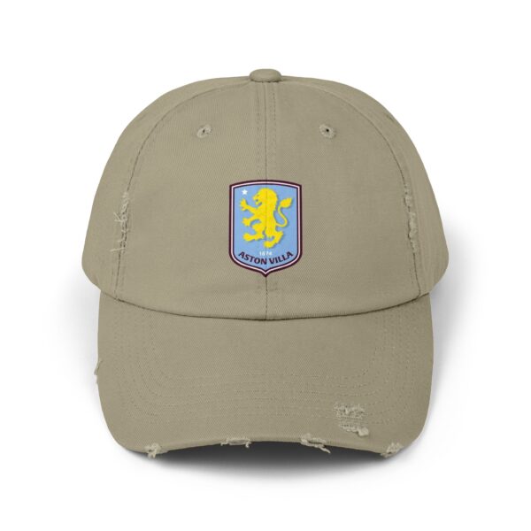 Aston Villa Unisex Distressed Cap - Image 9