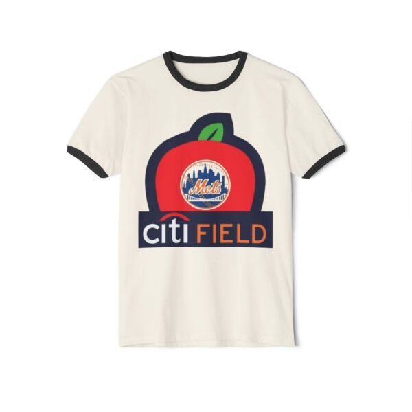New York Mets Citi Field Unisex Cotton Ringer T-Shirt - Image 13