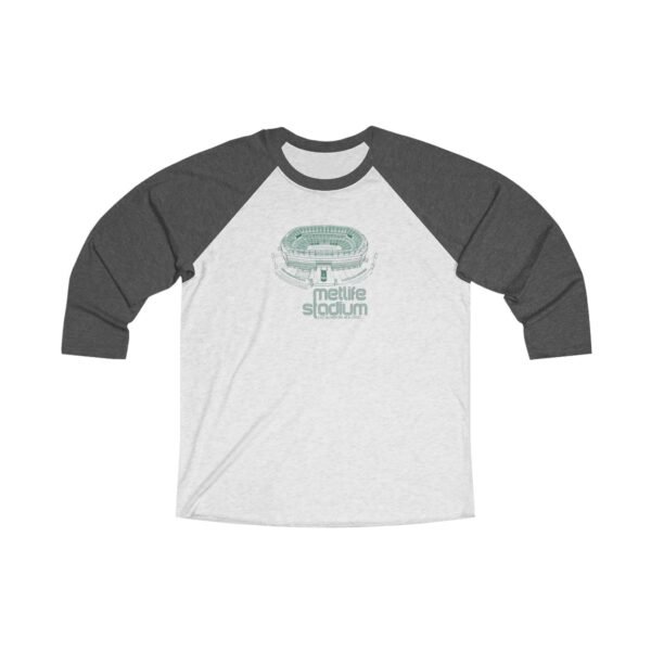 MetLife Stadium Unisex Tri-Blend 34 Raglan Tee
