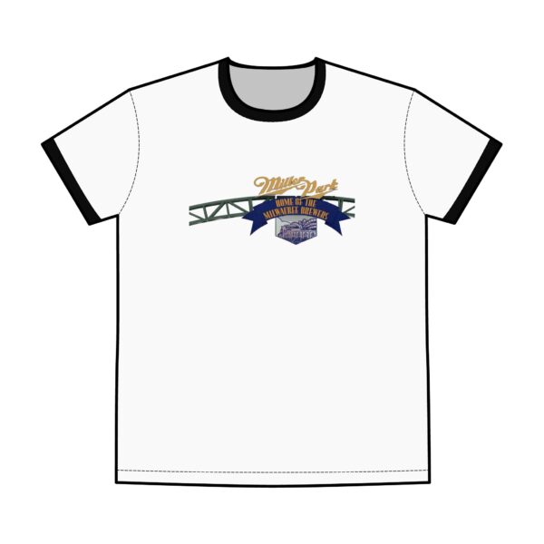Milwaukee Brewers Miller Field Men's Staple Ringer Tee - Image 3