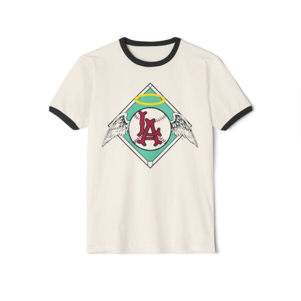 Los Angeles Angels Unisex Cotton Ringer T-Shirt - Image 5