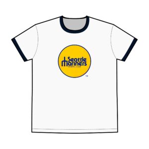 Seattle Mariners Men's Staple Ringer Tee