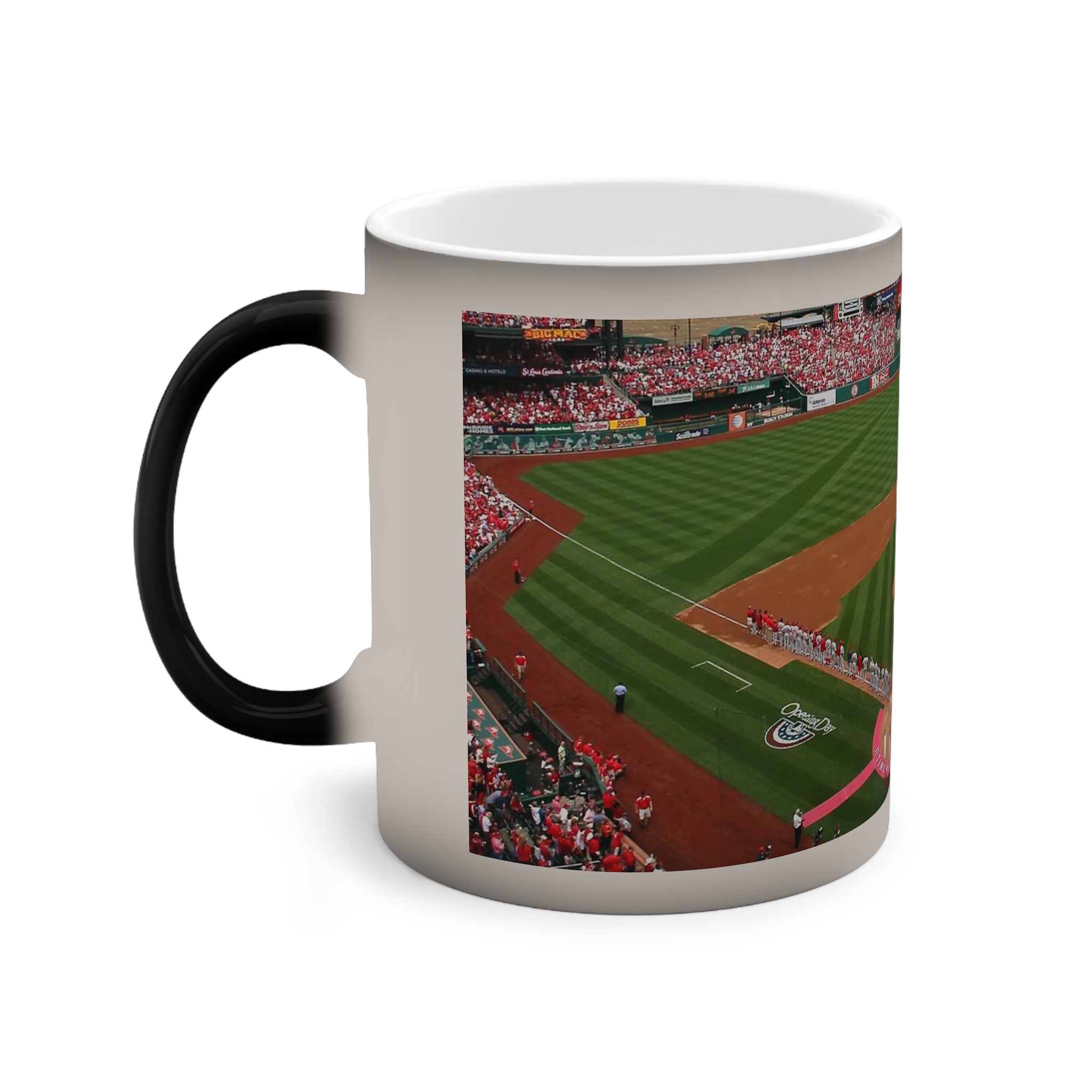 St. Louis Cardinals Busch Stadium Color-Changing Mug, 11oz - Image 4