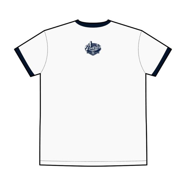 San Diego Padres Petco Park Men's Staple Ringer Tee - Image 6
