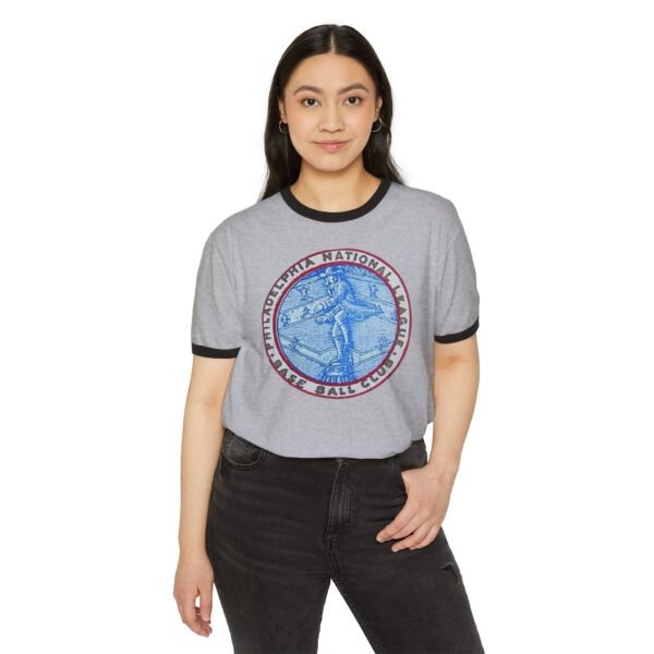 Philadelphia Phillies Unisex Cotton Ringer T-Shirt - Image 15