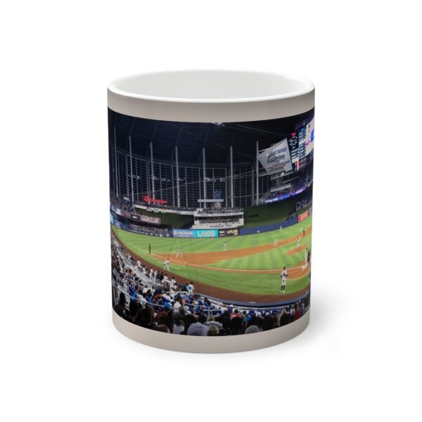 Miami Marlins loanDepot park Color-Changing Mug, 11oz