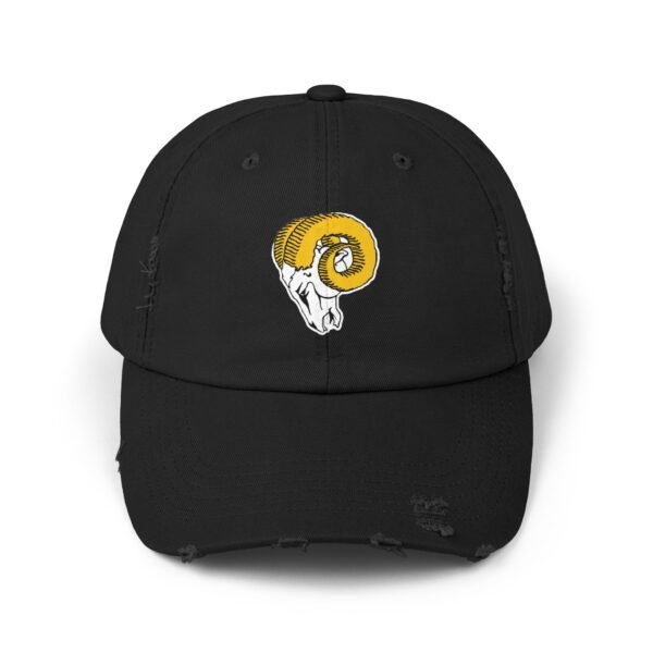 Los Angeles Rams Vintage Unisex Distressed Cap - Image 5